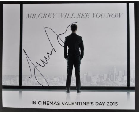 Jamie Dornan - Fifty Shades Of Grey - autographed 8x10" photograph from the movie. Signed neatly by Dornan in black ink to a 