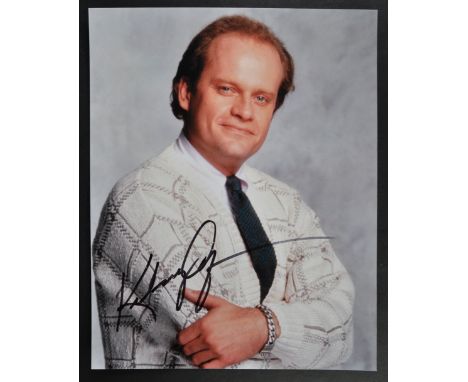 Kelsey Grammer - American Actor - Cheers &amp; Frasier - autographed 8x10" colour photograph of Grammer as the iconic 'Frasie