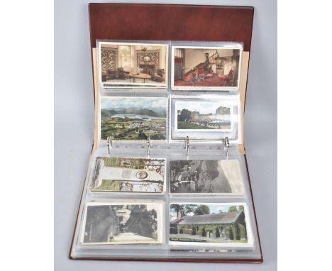 A Large Ring Binder Album Containing Large Quantity of Vintage Postcards 