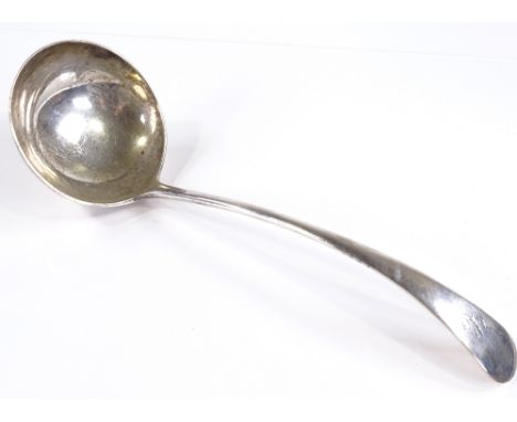 A silver Old English pattern ladle, by James Dickson &amp; Sons, hallmarks Sheffield 1936, length 26cm, 6oz 