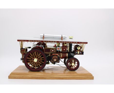 A BURRELL SCENIC SHOWMAN'S ENGINE, 1/24 SCALE BY MIDSUMMER MODELS, IN THE LIVERY OF 'GENERAL GOUGH SCENIC GOLDEN GONDOLAS', f