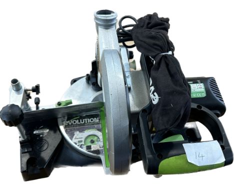 Evolution fury 3 circular saw in working order 