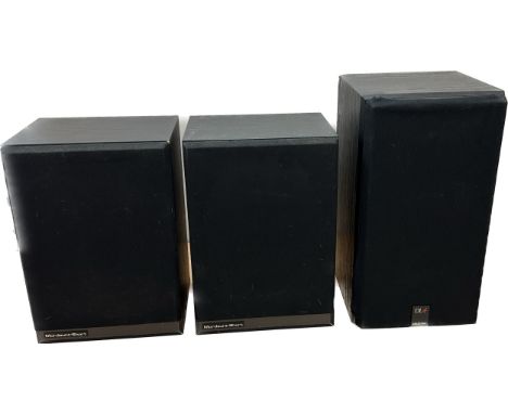 Pair Mordaunt Short MS15 speakers, Celeston DL4 speaker, all untested