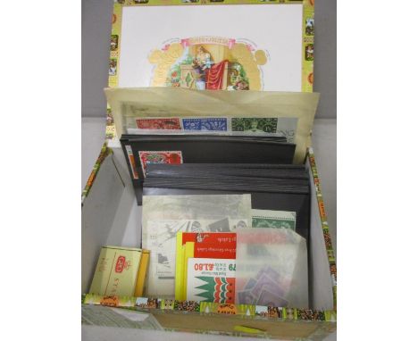 QE2 pre-decimal mint stamps on stock cards including pairs, together with a 1953 Coronation First Day Cover and First Class b