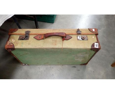 A vintage suitcase
