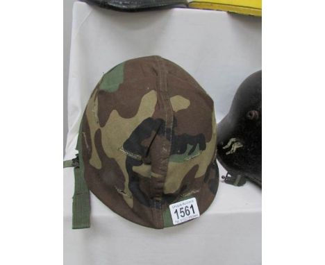 A military ground troops type 1 helmet