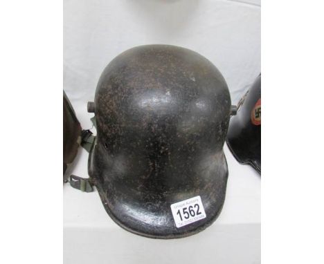 A German helmet (no liner)