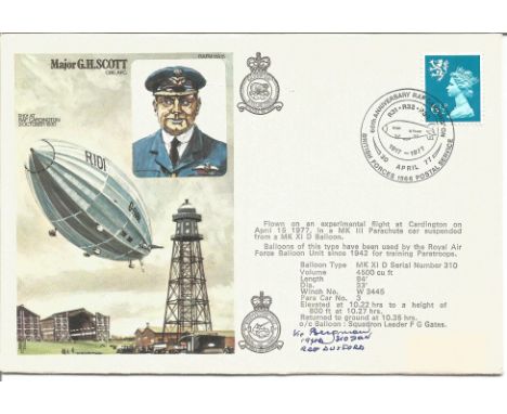 Battle of Britain World War Two flown cover signed by P Off. Vaclav Bergman DFC* No. 310 Sqn. RAFM HA15. Cover dedicated to M