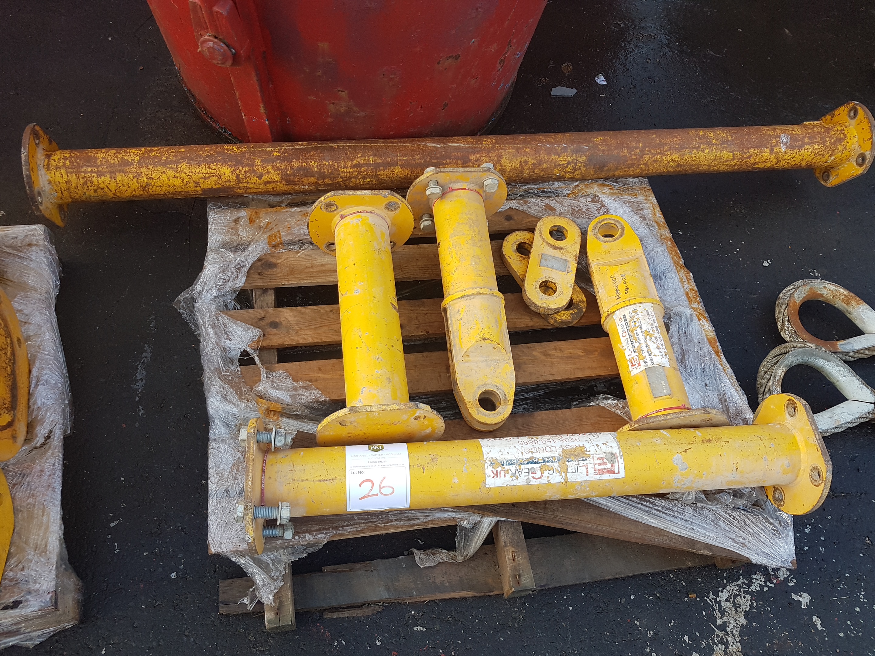 SWL 24 TONNE MODULAR SPREADER LIFTING BEAM MODULIFT 4.5M LENGTH