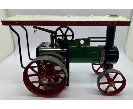 Mamod metal steam engine, L: 28cm. UK P&amp;P Group 2 (£20+VAT for the first lot and £4+VAT for subsequent lots) 