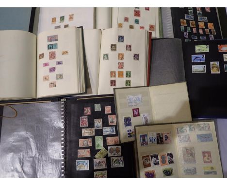 Quantity of vintage stamp albums, European /world and UK. (10). UK P&amp;P Group 3 (£30+VAT for the first lot and £8+VAT for 