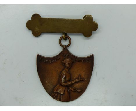 Nurses medal circa 1800. UK P&amp;P Group 1 (£16+VAT for the first lot and £2+VAT for subsequent lots) 