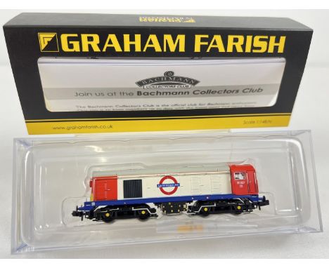 A boxed Graham Farish N Gauge 371-036 Class 20 20227 London Underground Diesel locomotive, by Bachmann.&nbsp;1:148 scale,&nbs