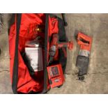 Milwaukee Cordless 18 V Sawzall & Drill w/charger & bag has no battery)