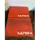 (2) Hilti Air Nailers w/ Cases