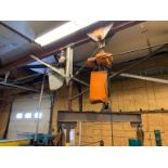 Jet 5 Ton Electric Hoist w/Budget 1/2 Hoist