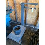 Antique Fairbanks Platform Scale w/ Assorted Weights