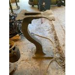Vintage American Clothes Dryer Cast Iron Stand