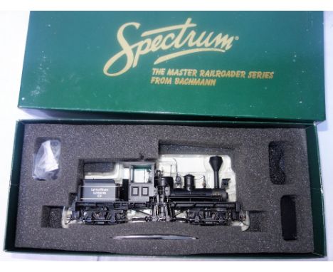SPECTRUM; "THE MASTER RAILROAD SERIES BY BACHMANN" a Little River Logging Co steam locomotive (boxed)