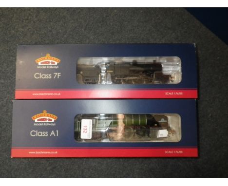BACHMANN; A OO GAUGE LOCOMOTIVE, "A1 CLASS 60163 TORNADO" BR and a "Class 7 53806" loco, BR black early emblem (2) both boxed
