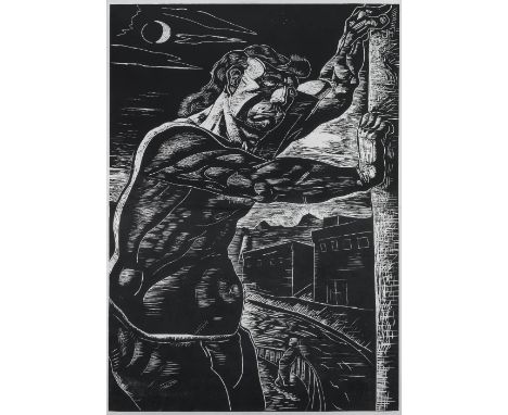 Peter Howson OBE (British, born 1958)The Lonely Hero signed and dated in pencil 'HOWSON '87' (lower right), titled in pencil 