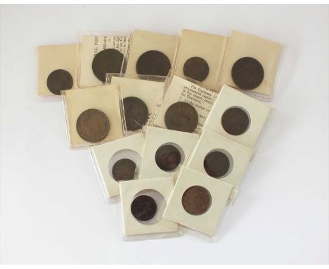 A collection of World silver, cupro-nickel, copper and bronze coinage, together with fifteen British tokens (a lot)