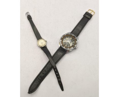 A Girard Perregaux ladies manual wind wristwatch together with Jumbo German gents manual wind wristwatch A/FLocation: 