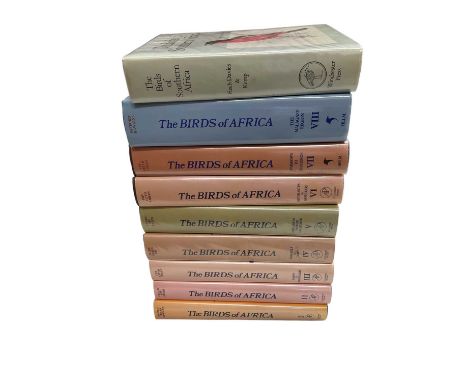 The Birds of Africa by Leslie H. Brown, Emil K. Urban, Kenneth Newman, C. Hilary Fry and Stuart Keith, illustrated by Martin 