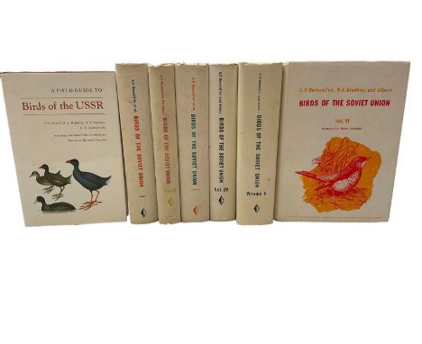 G. P. Dement'ev, N. A. Gladkov, and others - Birds of the Soviet Union, 6 Vols. First transpated edition 1966-1968, and one o