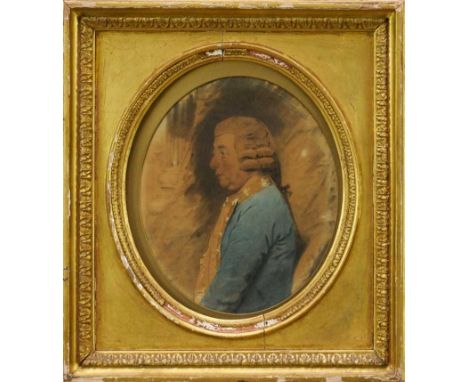 John Downman (1750-1824) watercolour - Portrait of Lt. Col. Brodrick Hartwell, inscribed verso 'Oxfordshire Light Infantry 17