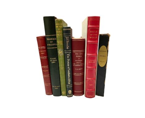 Donald Peattie - Audubon’s America, 1940 first edition signed and limited to 350 copies, together with Dillon S Ripley - Rail