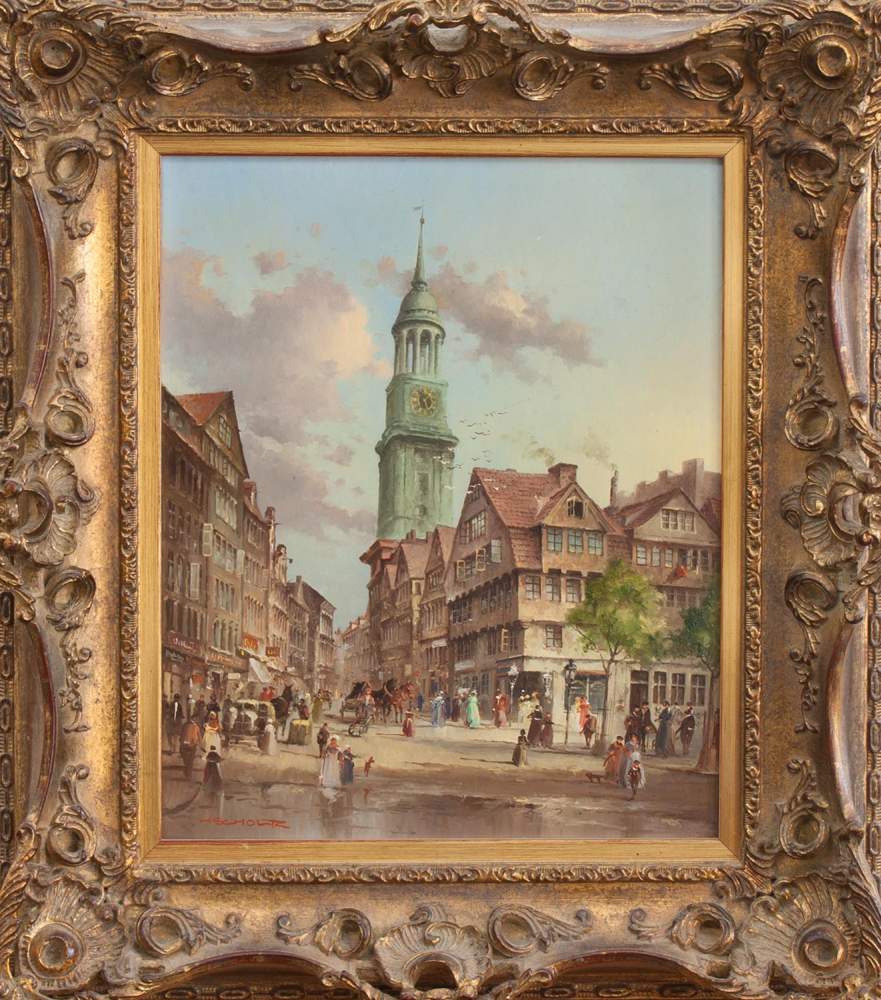 Heinz Scholtz(Berlin 1925 -, deutscher Grafiker u. Städtemaler, bekannt ...