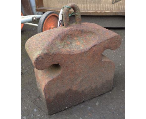 A tractor weight