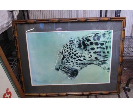 A framed Paul Bosman limited edition print 36/300 Shipping unavailable 