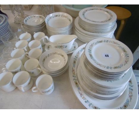LARGE QTY OF DOULTON DINNER/ TEA SERVICE