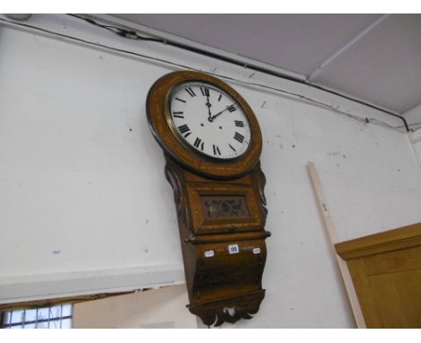 INLAID DROP DIAL CLOCK