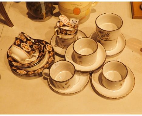 Collection of mixed part tea services Midwinter and Royal Albert 
