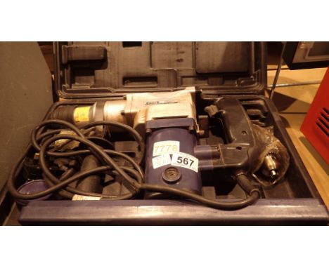 PowerCraft PH26 rotary hammer drill  CONDITION REPORT: All electrical items in this lot have been PAT tested and have PASSED.