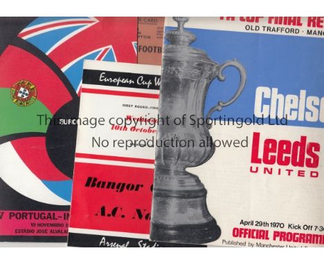 BIG MATCH        A collection of 22 Big Match programmes 1960's to 2000's to include Bangor v Napoli ECWC 1962/63, 3 FA Cup F