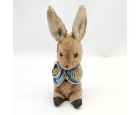 Vintage Eden Toys USA musical Peter Rabbit 30cm high - in good used condition