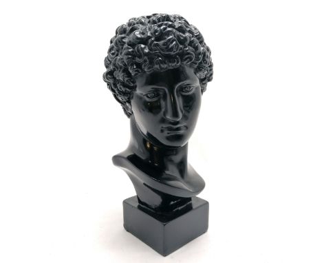 Vintage classical Grecian male bust (Hermes ?) - 31cm high