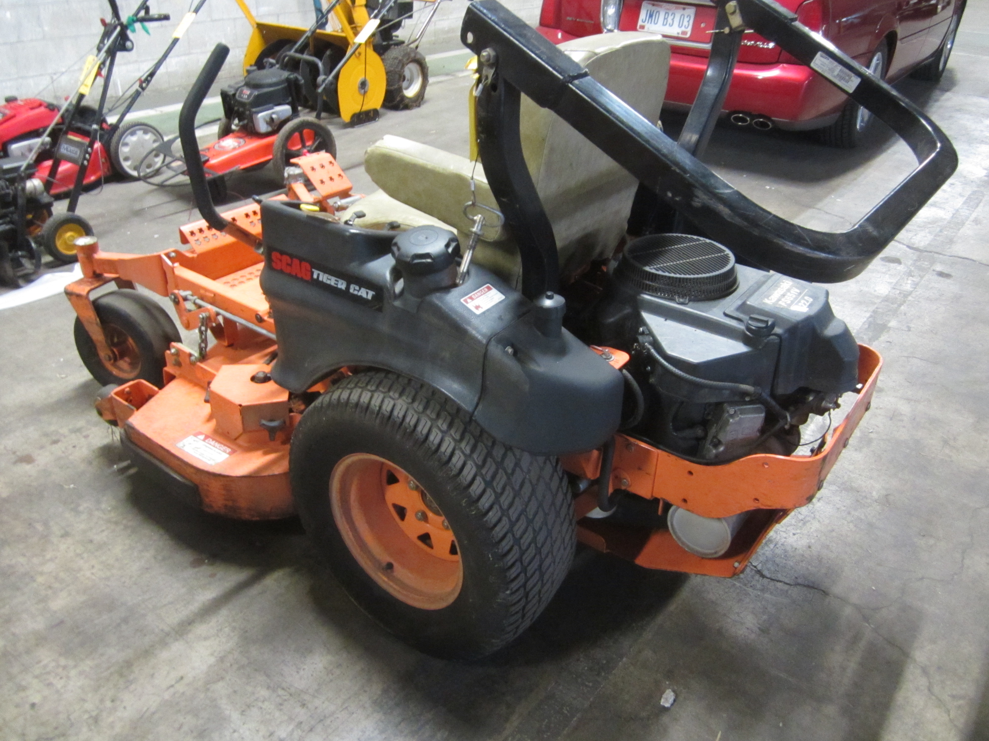  Scag  Tiger Cat  Zero Turn Mower s n F7400367 48 In Deck 