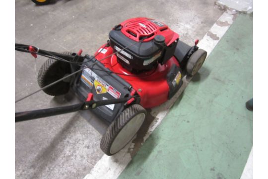 troy bilt self propelled push mower