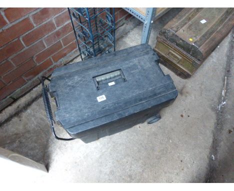 Zag trolley toolbox with mixed tool content 