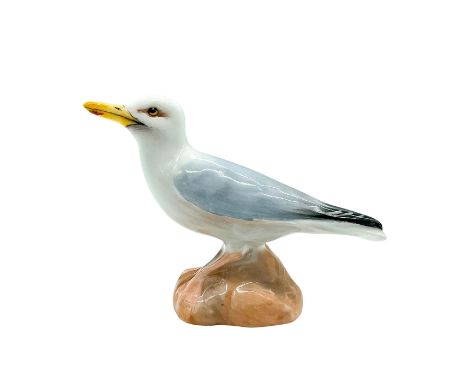 Glazed finish, white grey and black coloration; Model No. 1108. Handwritten HN number. Royal Doulton backstamp. Issued: 1941-