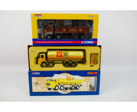 Corgi - A pair of boxed Corgi 1/50 Scale Lorries consisting of #CC13905 Foden Alpha Aggregate Tipper Henry Streeter(Transport