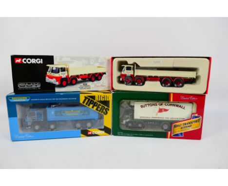 Corgi - A set of three of boxed Corgi 1/50 Scale vehicles consisting of a limited editon (unknown number) #29401 Guy Invincib