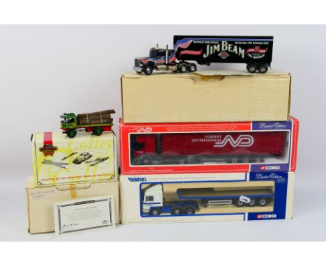 Corgi - Matchbox Collectibles - Four boxed diecast models in various scales. Lot includes Matchbox Limited Edition KS186SA Ji