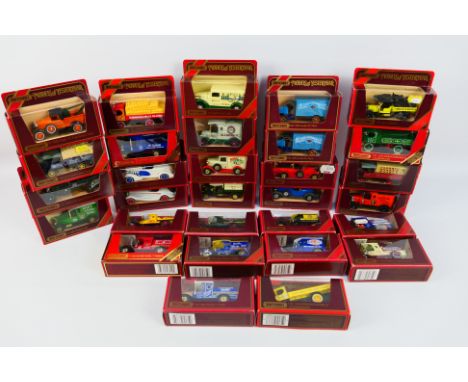 Matchbox  Models of Yesteryear - 30 Matchbox Models of Yesteryear in red window boxes, including some interesting variants. L