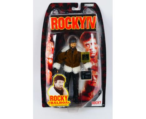 Jakks Pacific - Rocky - A Jakks Pacific unopened blister pack of Rocky IV in Training gear with flocked beard(79012) from the